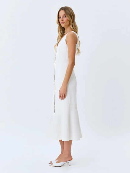 Платье-миди из смесовой вискозы
