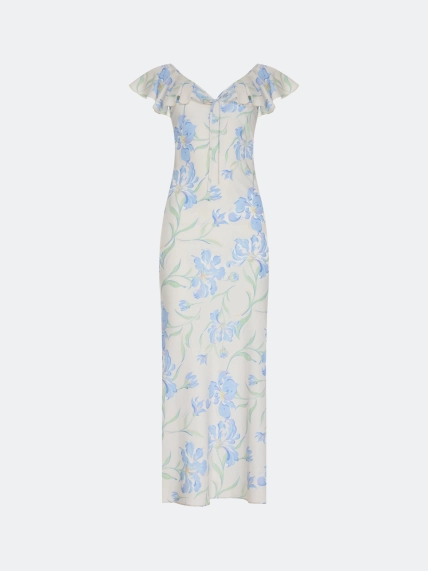 Романтичное платье с воланами