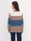 Свитер в яркую полоску в стиле color block