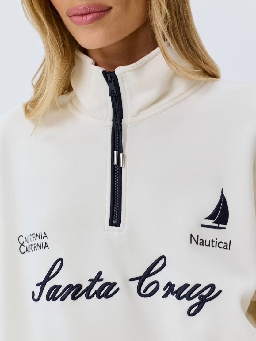 Свитшот в стиле YACHT CLUB 