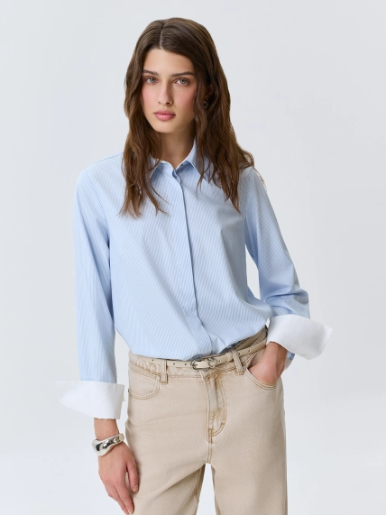 Базовая блузка из бамбукового волокна