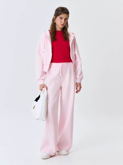 Трикотажные брюки из хлопка