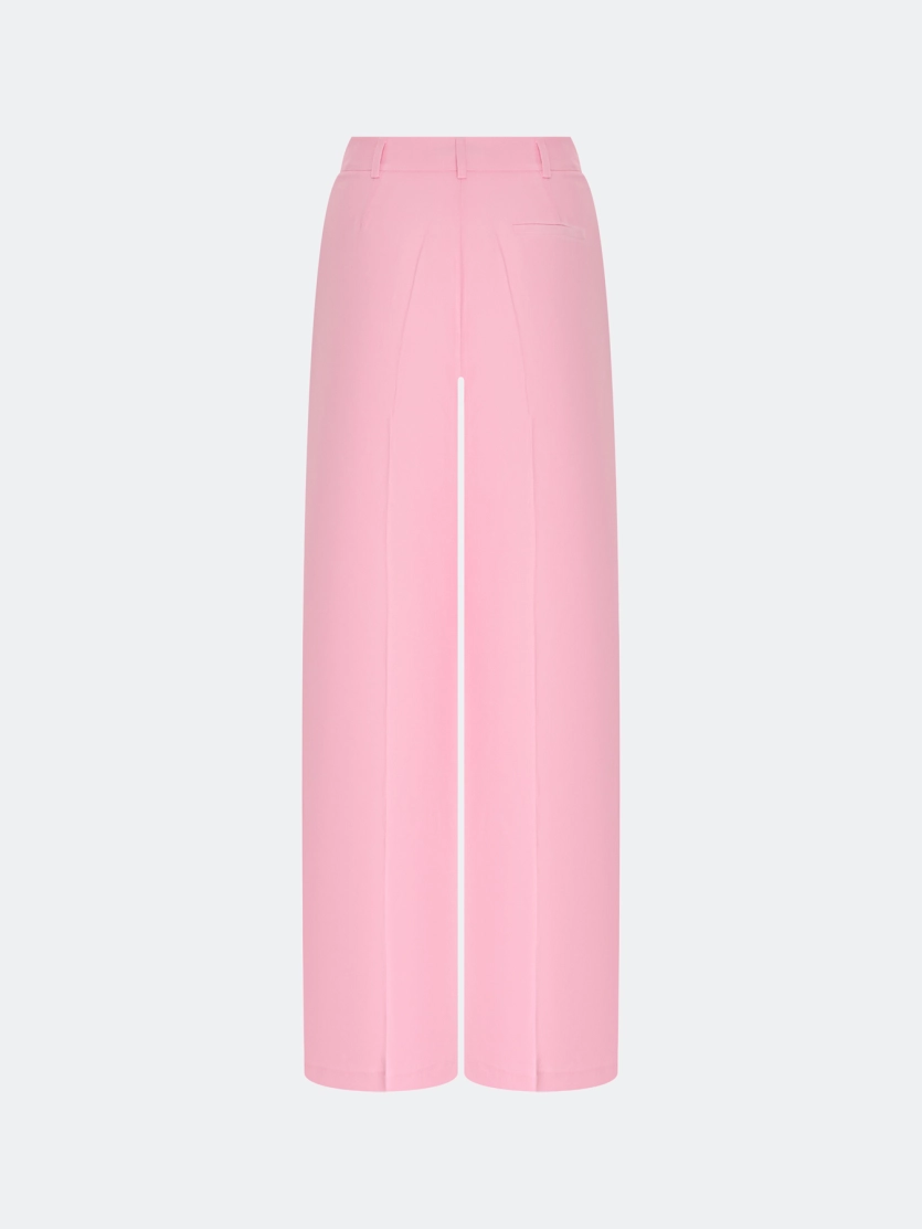 Яркие брюки из тенселя