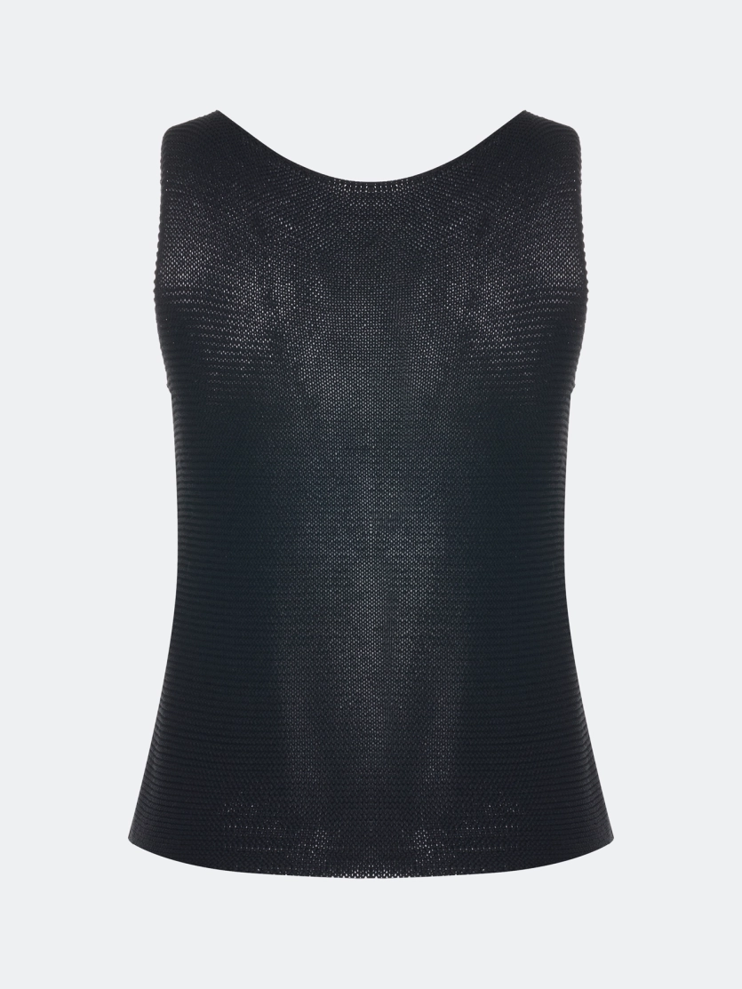 Вязаный топ из вискозы