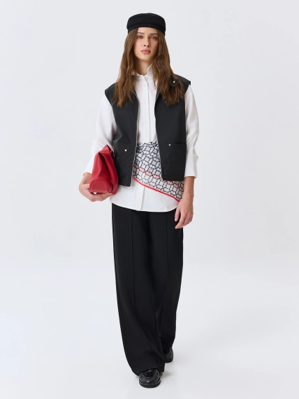 Классическая блузка из вискозы