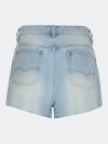 Джинсовые шорты с дестроями