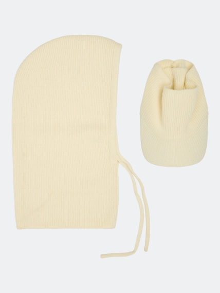 Комплект капор и повязка с козырьком