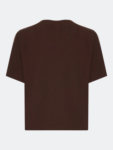 Вязаный джемпер из вискозы 