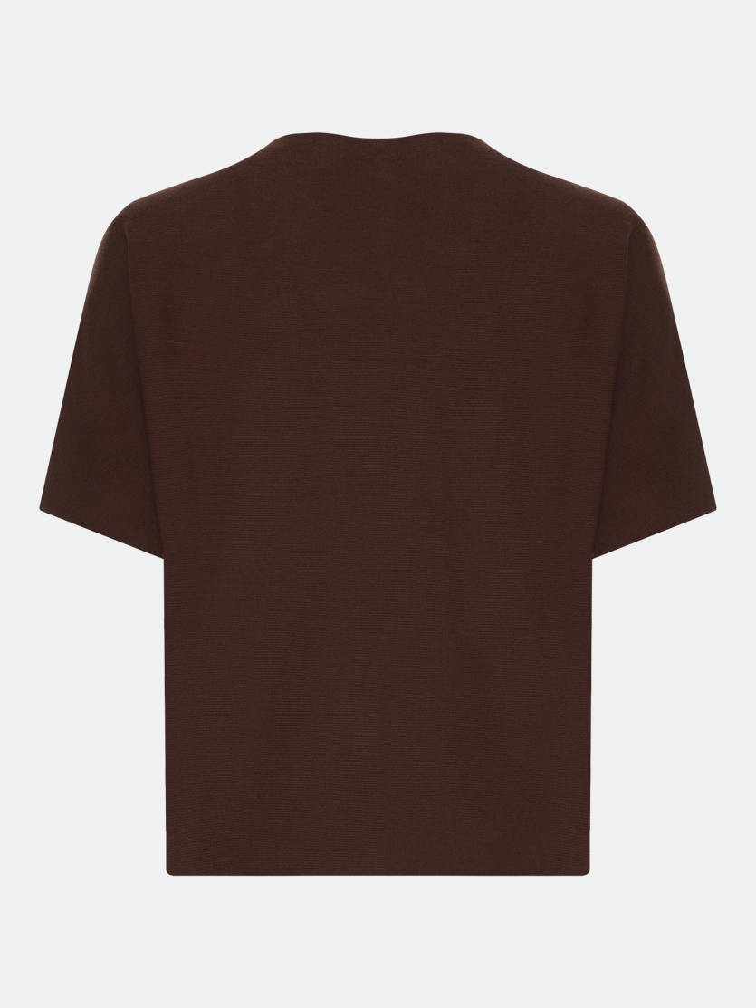 Вязаный джемпер из вискозы 