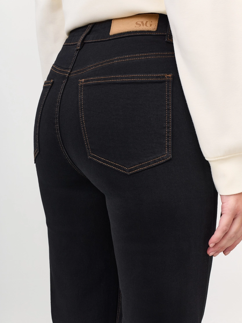 Черные джинсы Slim
