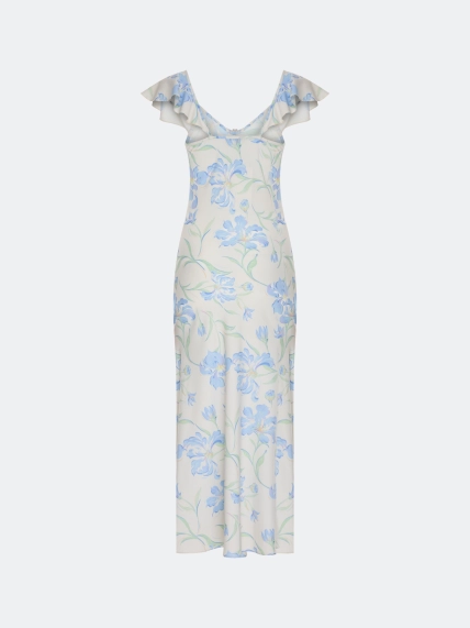 Романтичное платье с воланами