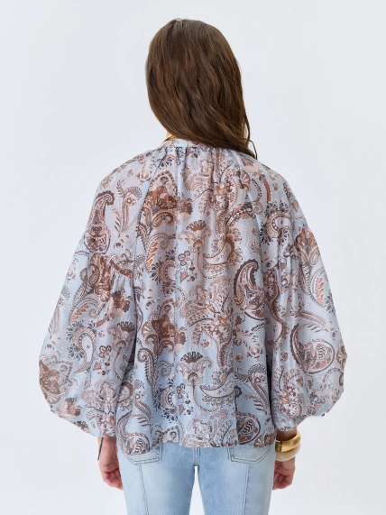 Романтичная блузка с принтом "Пейсли"