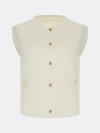 Жилет из вискозы и лиоцелла