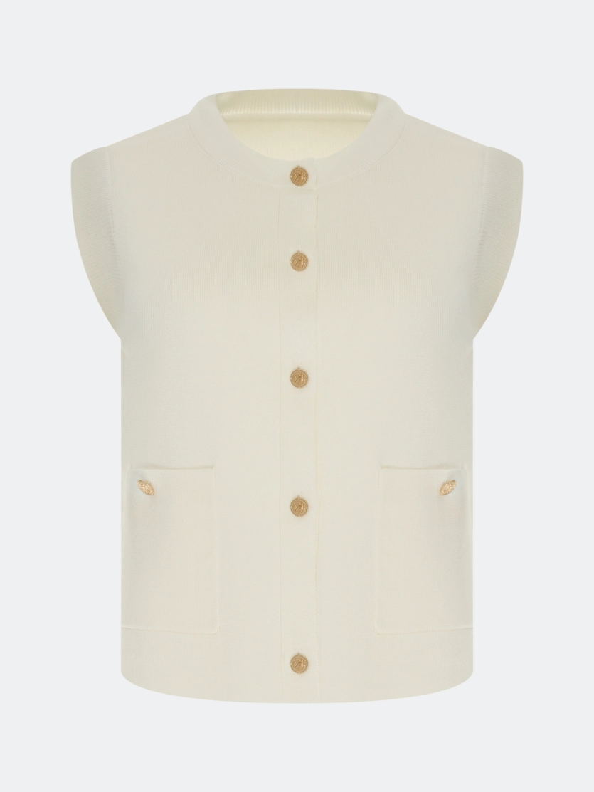 Жилет из вискозы и лиоцелла