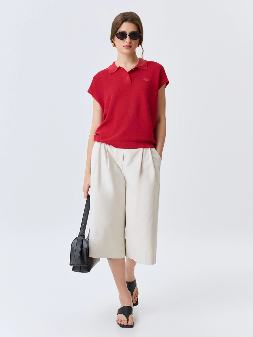 Поло из смесового лиоцелла