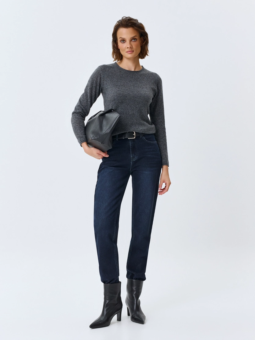 Темно-синие джинсы Slim fit