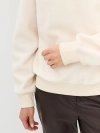 Oversize свитшот из искусственного меха