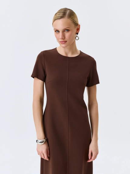 Базовое платье из смесовой вискозы