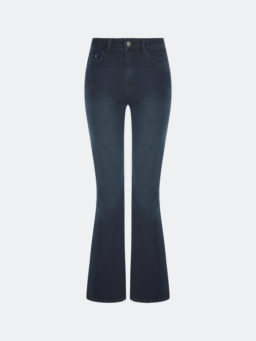 Темно-синие джинсы Boot cut