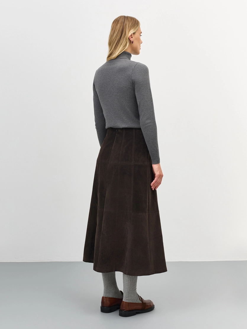 Базовая водолазка из смесовой вискозы