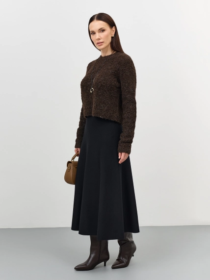 Юбка-миди А-силуэта