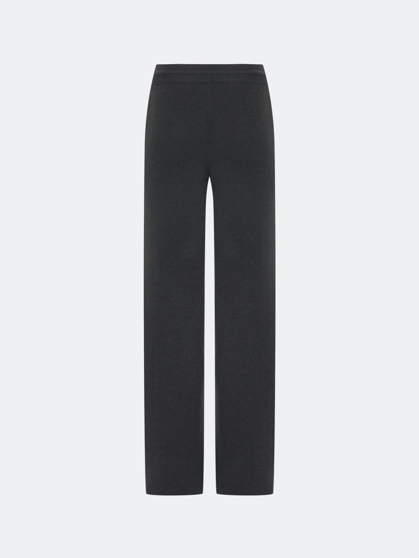 Вязаные брюки с шерстью