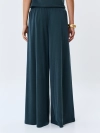 Брюки палаццо с высокими разрезами 