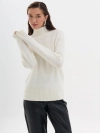 Oversize джемпер из вязаного трикотажа