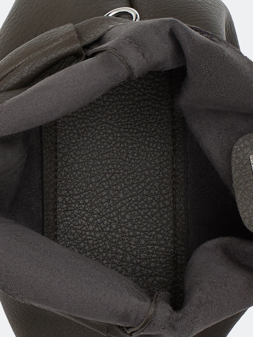 Комплект: сумка с фигурной ручкой и косметичка