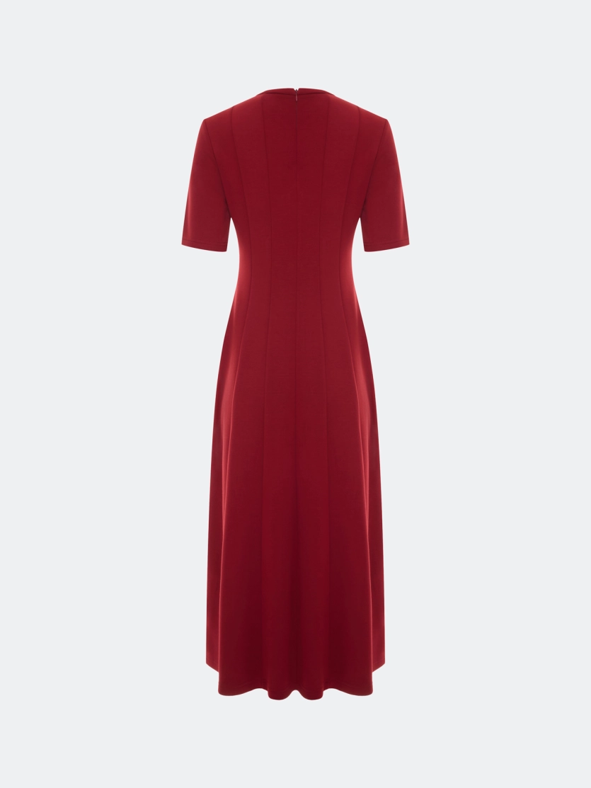 Трикотажное платье из вискозы