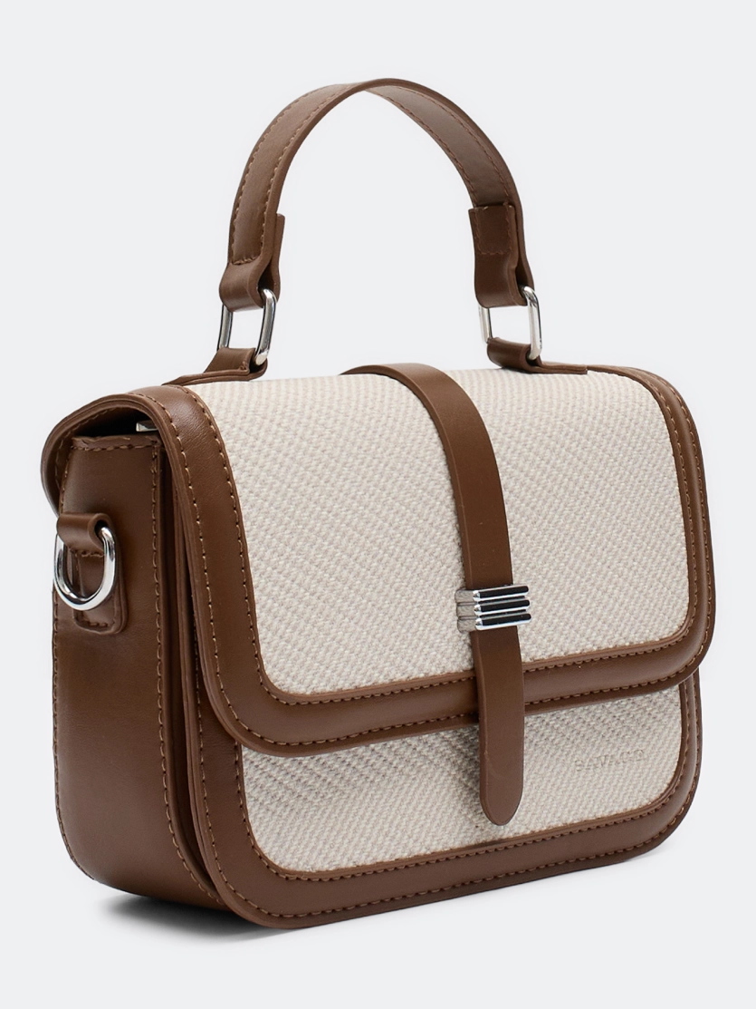 Контрастная сумка кроссбоди 