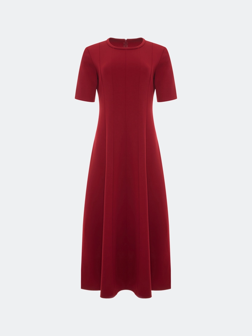 Трикотажное платье из вискозы