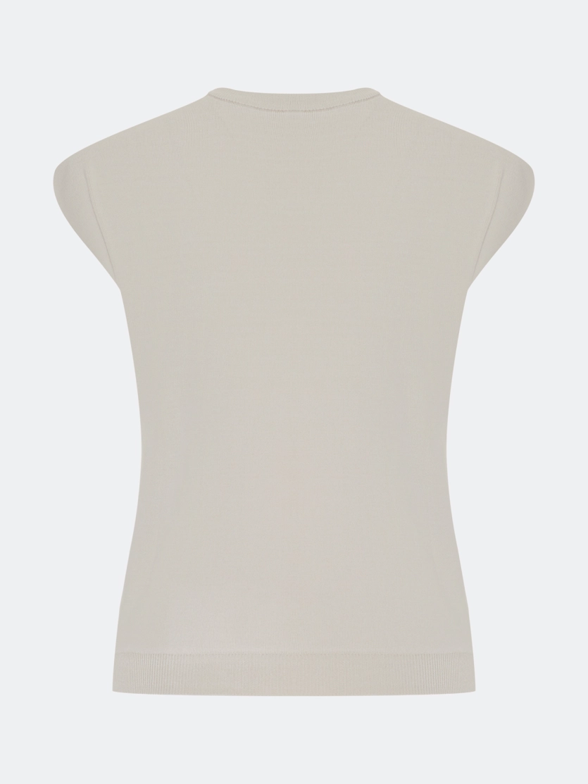 Вязаный топ из вискозы