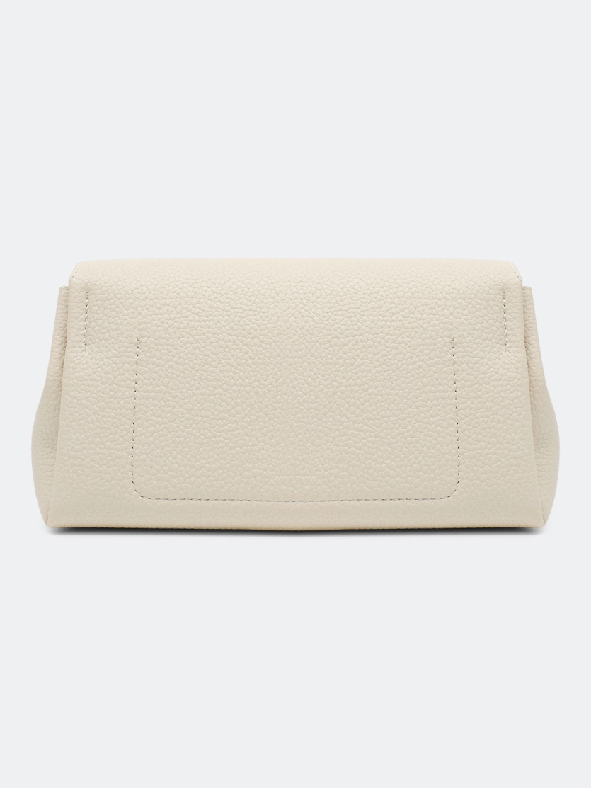 Сумка кроссбоди в молочном оттенке