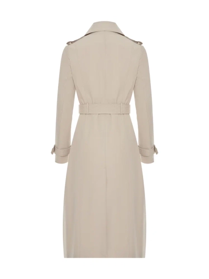 Классический двубортный тренч