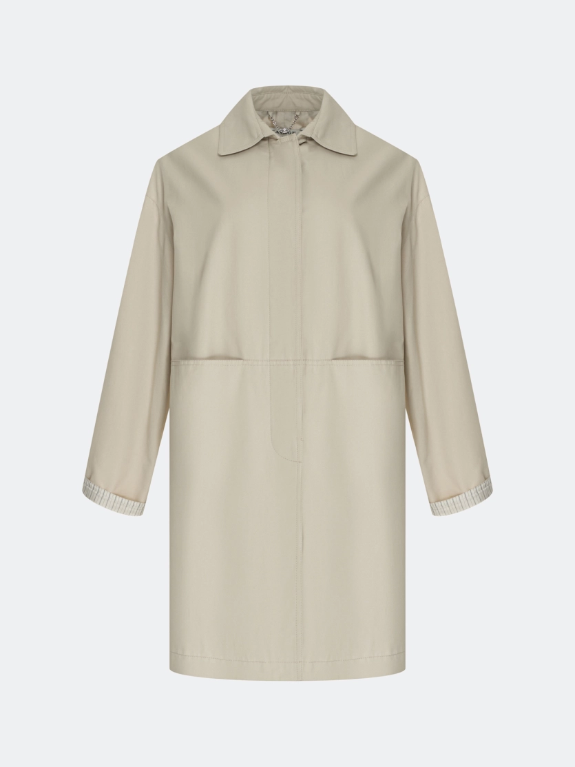 Свободный плащ из хлопка