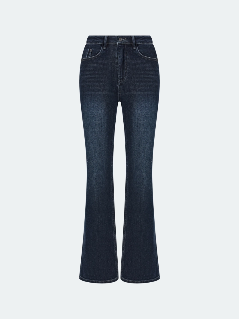 Утепленные джинсы Boot cut