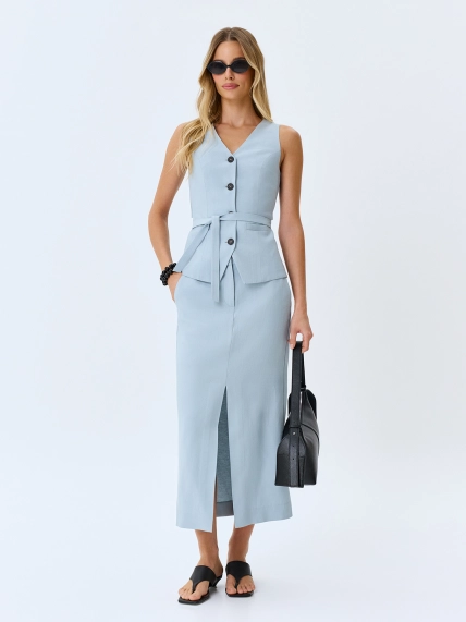 Юбка-карандаш с разрезом