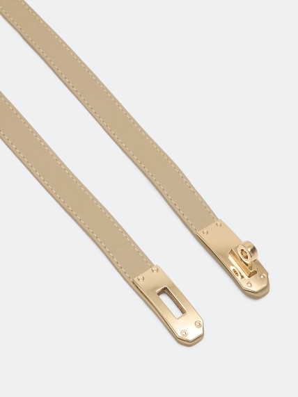 Тонкий ремень с поворотным замком