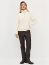 Oversize свитшот из искусственного меха