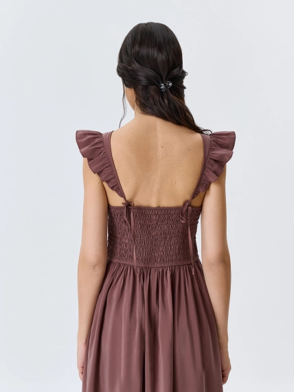 Платье-сарафан из вискозы