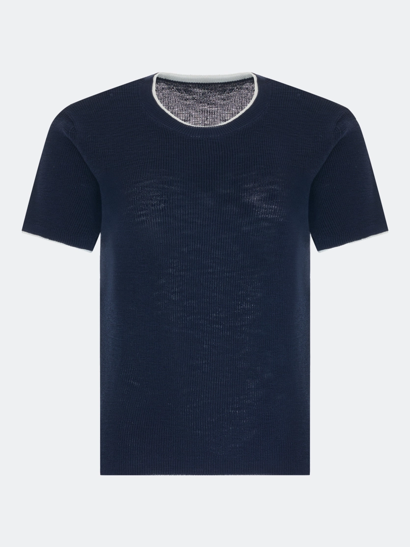 Вязаный джемпер из вискозы