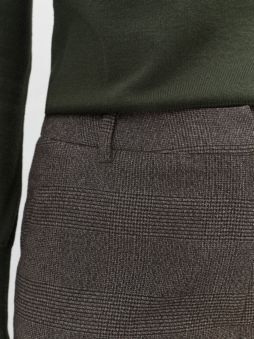 Базовые брюки в клетку