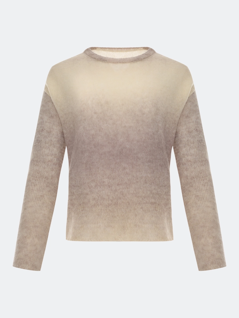 Джемпер с градиентным принтом