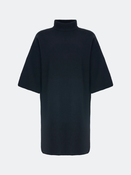 Oversize платье из трикотажа "букле"