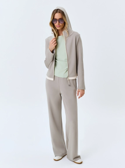 Жакет из модала в спортивном стиле