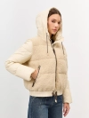 Комбинированная куртка с искуственным мехом