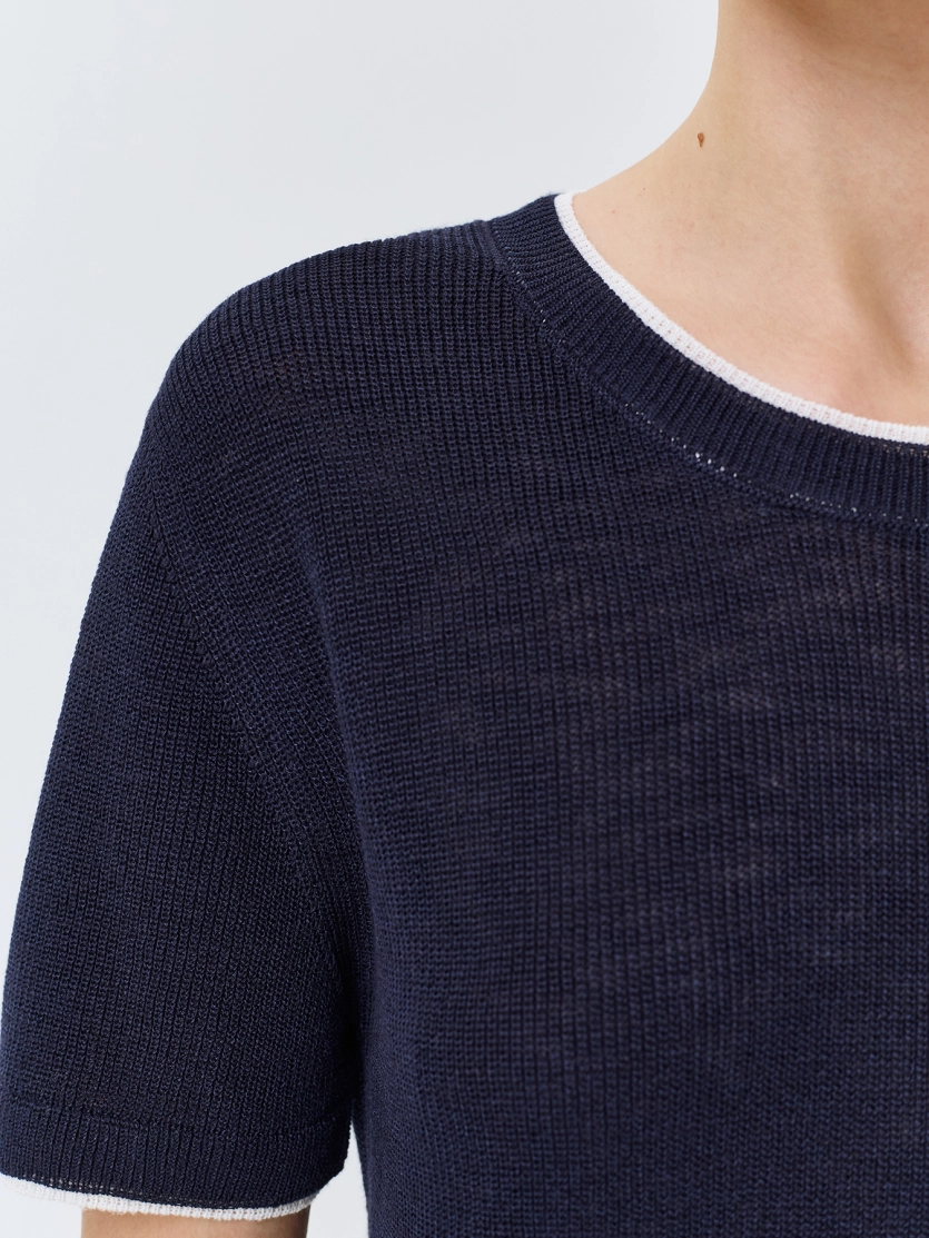 Вязаный джемпер из вискозы