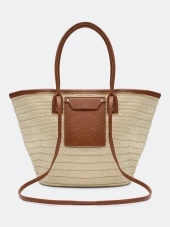 Сумка-тоут из рафии