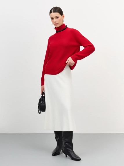 Юбка-миди А-силуэта